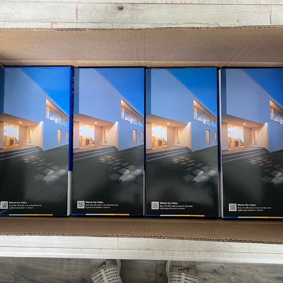 4 PACK Smart wireless Motion Sensor + Spotlight Kit NEW in box - Picture 8 of 9